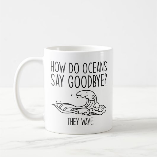 Mug Comment les océans disent adieu (Gauche)