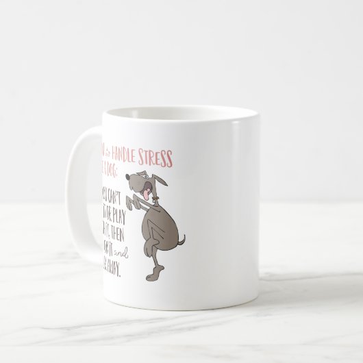 Mug "Comment manipuler l'effort bande dessinée drôle (Devant gauche)