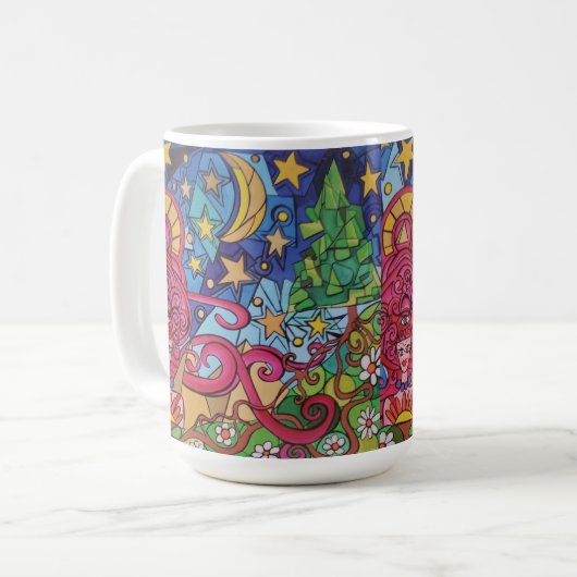 Mug Comment mes jardins vont-ils s'agrandir ? (Devant gauche)