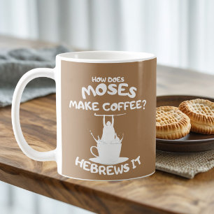 Mug Comment Moïse Fait-Il Du Café ? Hébreux, ça bouge