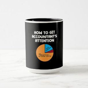 Mug Comment obtenir l'attention du comptable Graphique
