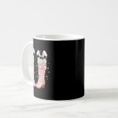 Mug Comment Pâques Ouest Bunny de Pâques Bottes de Cow (Devant gauche)