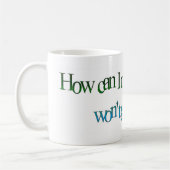 Mug Comment peut tu me manque câliner (Gauche)