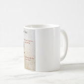 Mug Comment prier le chien drôle (Devant droit)