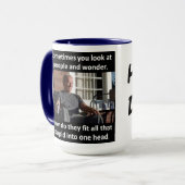 MUG COMMENT S'INCORPORENT-ILS À TOUT CELA DANS UNE TÊT (Devant gauche)