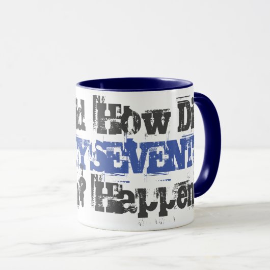 Mug Comment Soixante-Dix-Huit Sont-Ils Arrivés ? - 70e (Devant droit)