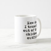 Mug Comment transférer (Devant droit)