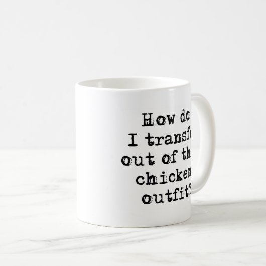 Mug Comment transférer (Devant droit)