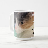 Mug Comment tu félines ? (Devant gauche)