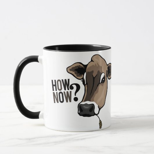 Mug Comment va la vache Brown ? (Gauche)