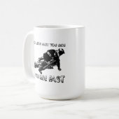 Mug Comment vous montez les motocross rapides de vélo (Devant gauche)