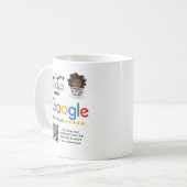 MUG COMMENTAIRES DE GOOGLE POUR BAR CAFE RESTAURANT CA (Devant gauche)