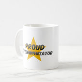 Mug Commentateur fier de TV (Devant gauche)