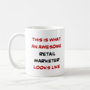 Mug commerçant de détail, génial
