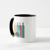 Mug Commerçant du marché haussier | Design simple (Devant gauche)
