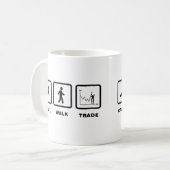 Mug Commerçant financier (Devant gauche)