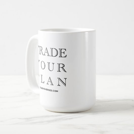Mug Commercez votre plan - les commandements marchands (Devant gauche)