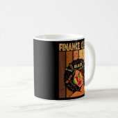 Mug Commis aux finances Afro-Afro-American Black Histo (Devant droit)