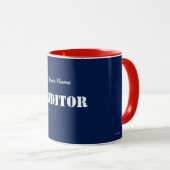 MUG "COMMISSAIRE AUX COMPTES " (Devant droit)