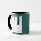 Mug "Commissaire aux comptes : Je fournis seulement (Devant gauche)