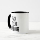 Mug Commodore de travail dur (Devant gauche)