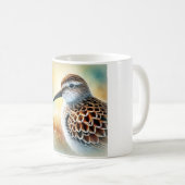 Mug Common Sandpiper 241024AREF149 - Watercolor (Devant droit)