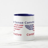 Mug Common Sense Conservateur (Centre)