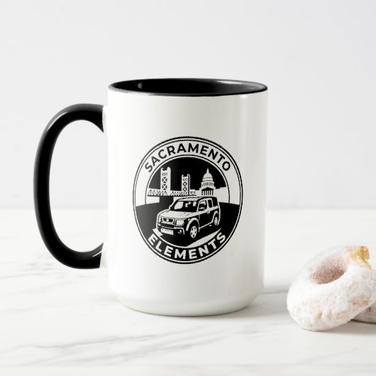 Mug Communauté Sacramento Honda Element (Avec donut)