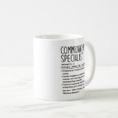 Mug Communication specialist (Devant droit)