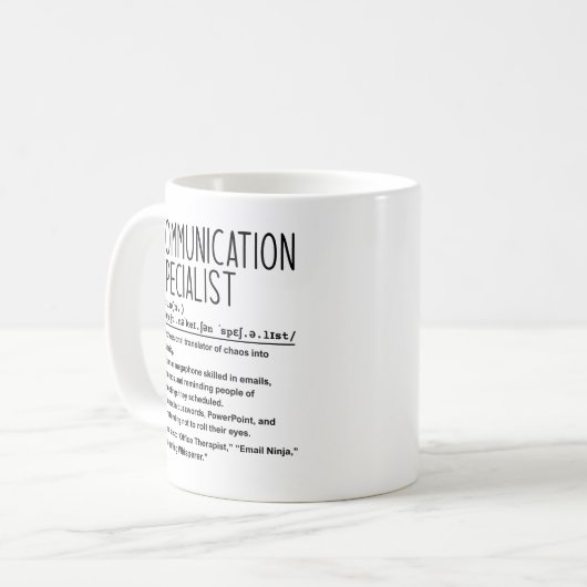Mug Communication specialist (Devant gauche)