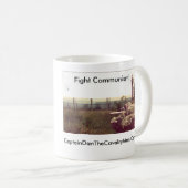 Mug Communisme de combat ! , CaptainDanTheCav… (Devant droit)