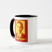 Mug communiste anti-Obama (Devant gauche)