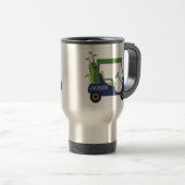 Mug Commuter Personnalisé Marine & Green Golf (Devant droit)