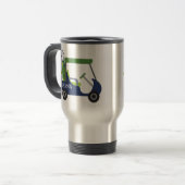 Mug Commuter Personnalisé Marine & Green Golf (Devant gauche)