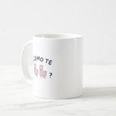 Mug Cómo te llamas (Devant gauche)