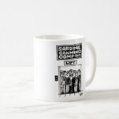 Mug Compagnie de canalisation de poisson Ascenseur (Devant droit)