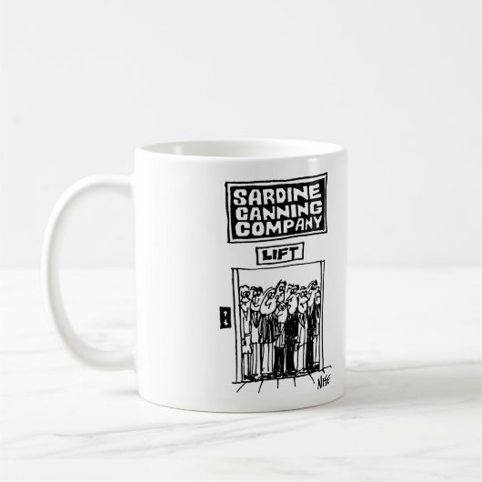 Mug Compagnie de canalisation de poisson Ascenseur (Gauche)