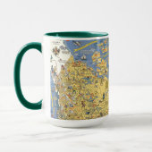 Mug Compagnie de la Baie d'Hudson - Carte du Canada (Gauche)