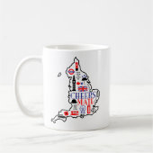 Mug Compagnon d'acclamations !  Icône de l'Angleterre (Gauche)