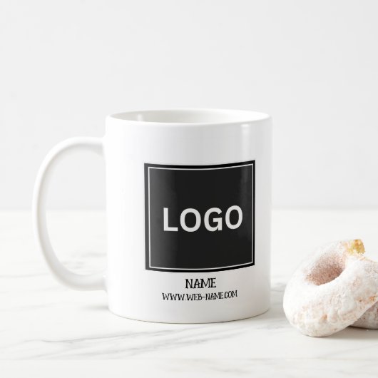 Mug "Compagnon de café personnalisable" (Avec donut)