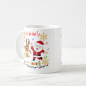 Mug Compagnon de café personnalisable (Devant gauche)