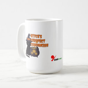 Mug Compagnon parfait de sorcière Halloween mignon