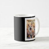 Mug "Compagnons chéris - Corgi et Citation" (Devant droit)