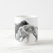 Mug Compagnons d'automne dans l'ombre (Centre)