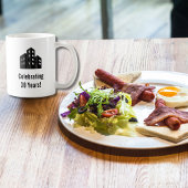 Mug Company Business Logo Celebrating # Years Custom