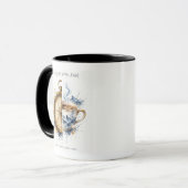 Mug Compass Coffee Aventure Dessin Aquarelle (Devant gauche)