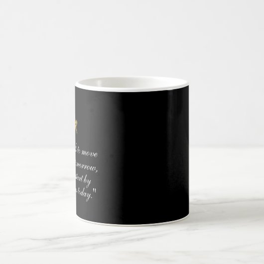 Mug Compass maçonnique noir et blanc (Centre)