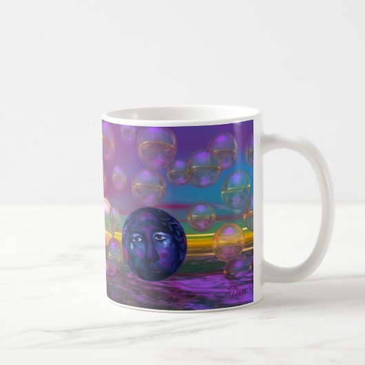Mug Compassion - conscience de violette et d'or (Droite)