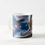 Mug Compellient Galactic Cruiser Al Art par Xzendor7 (Devant gauche)