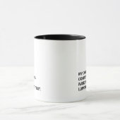 Mug Compétence Clé Éviter l'Humour Facile à Cueillette (Centre)